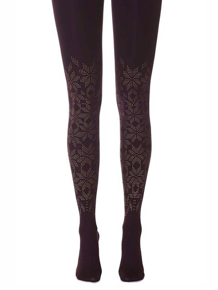 Zohara - Art on tights Lace Flower (F541-PG) UUS KOLLEKTSIOON!