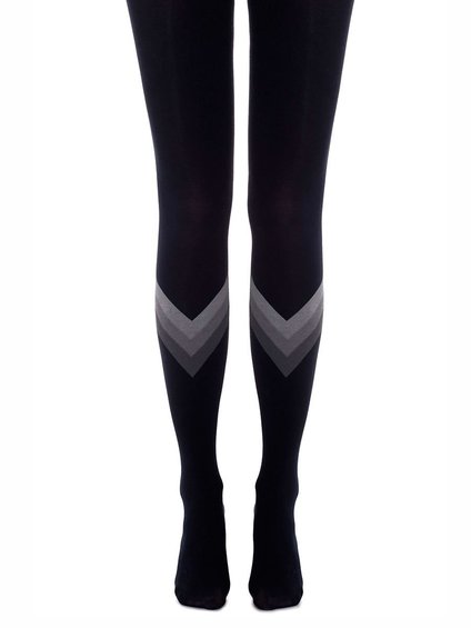Zohara - Art on tights Victory Black & Grey (R565-BMC) Puuvillased sukkpüksid!