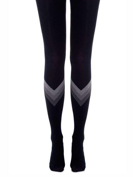 Zohara - Art on tights Victory Black& Grey (R565-BMC) Cotton!